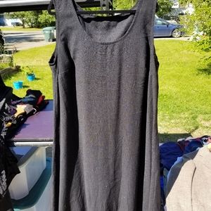 Sleeveless calf length dress